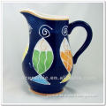 sea hand-painted fish ceramic milk pot water pot